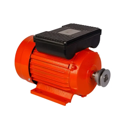 Motor electric monofazat, 2.2 kW, 3000 rpm, bobinaj cupru 100%, carcasa fonta, protectie suprasarcina, fulie 57 mm, cutie lemn inclusa - COBI SMART® - imagine 5