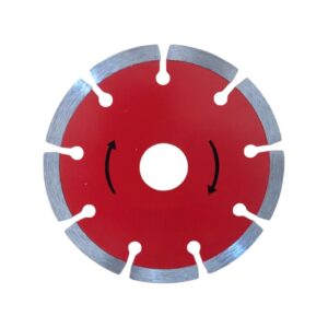Disc diamantat pentru polizor, 125x2.0x7x22.23mm, rosu, pentru faianta, gresie si ceramica