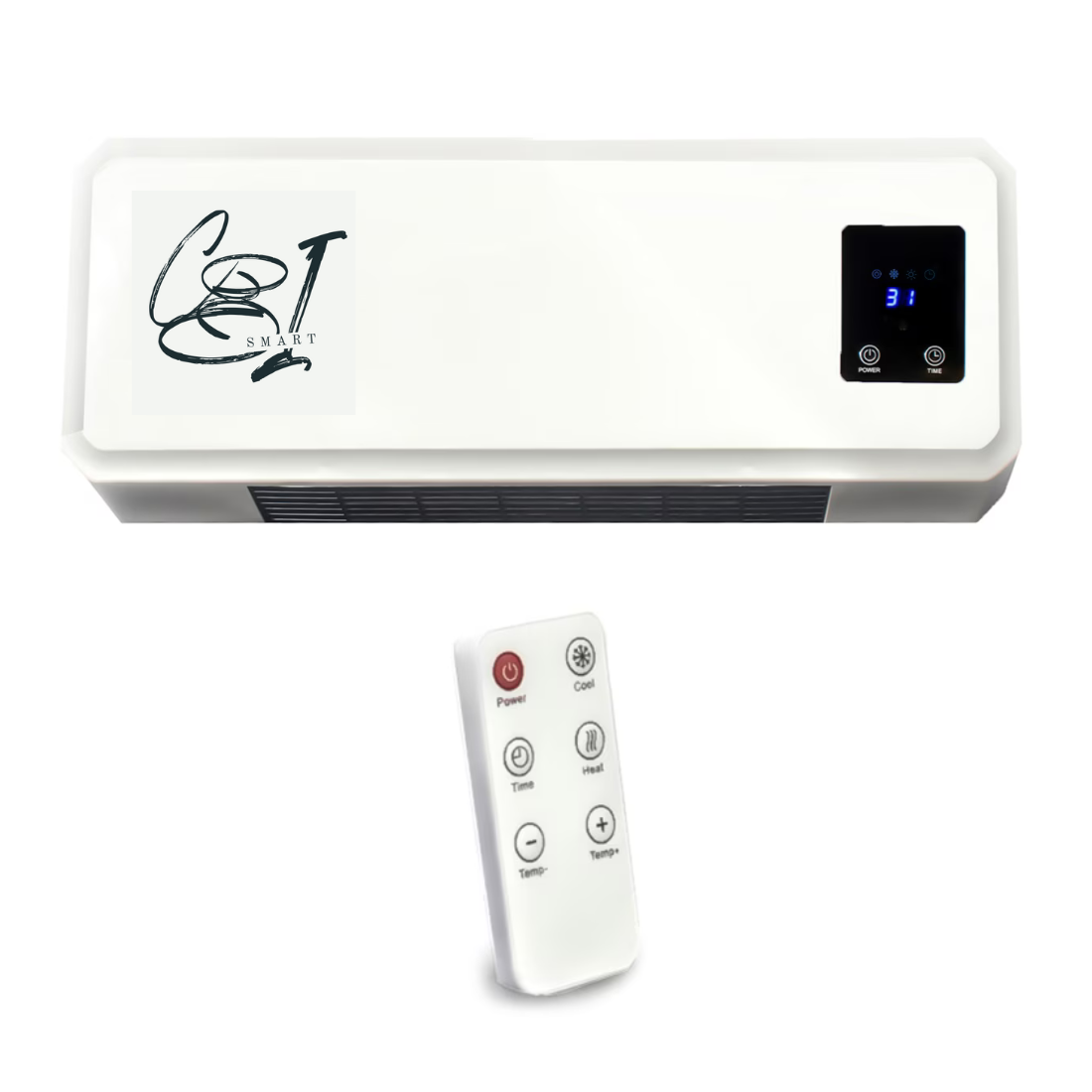 Aeroterma de perete BH2000 BOHM, 1000/2000 W, Timer 1-12 h, 20-25 m² - COBI SMART® Aeroterma de perete BH2000 BOHM, 1000/2000 W, Timer 1-12 h, 20-25 m² - COBI SMART®