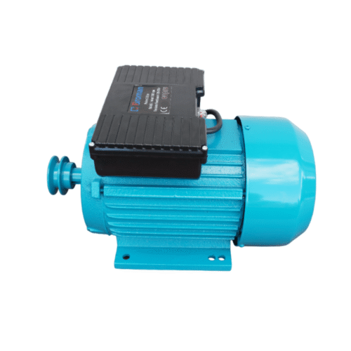 Motor electric monofazat BROMAN, 4 kW, 3000 rpm, bobinaj cupru, protecție la suprasarcină, fulie inclusă - COBI SMART® - imagine 2