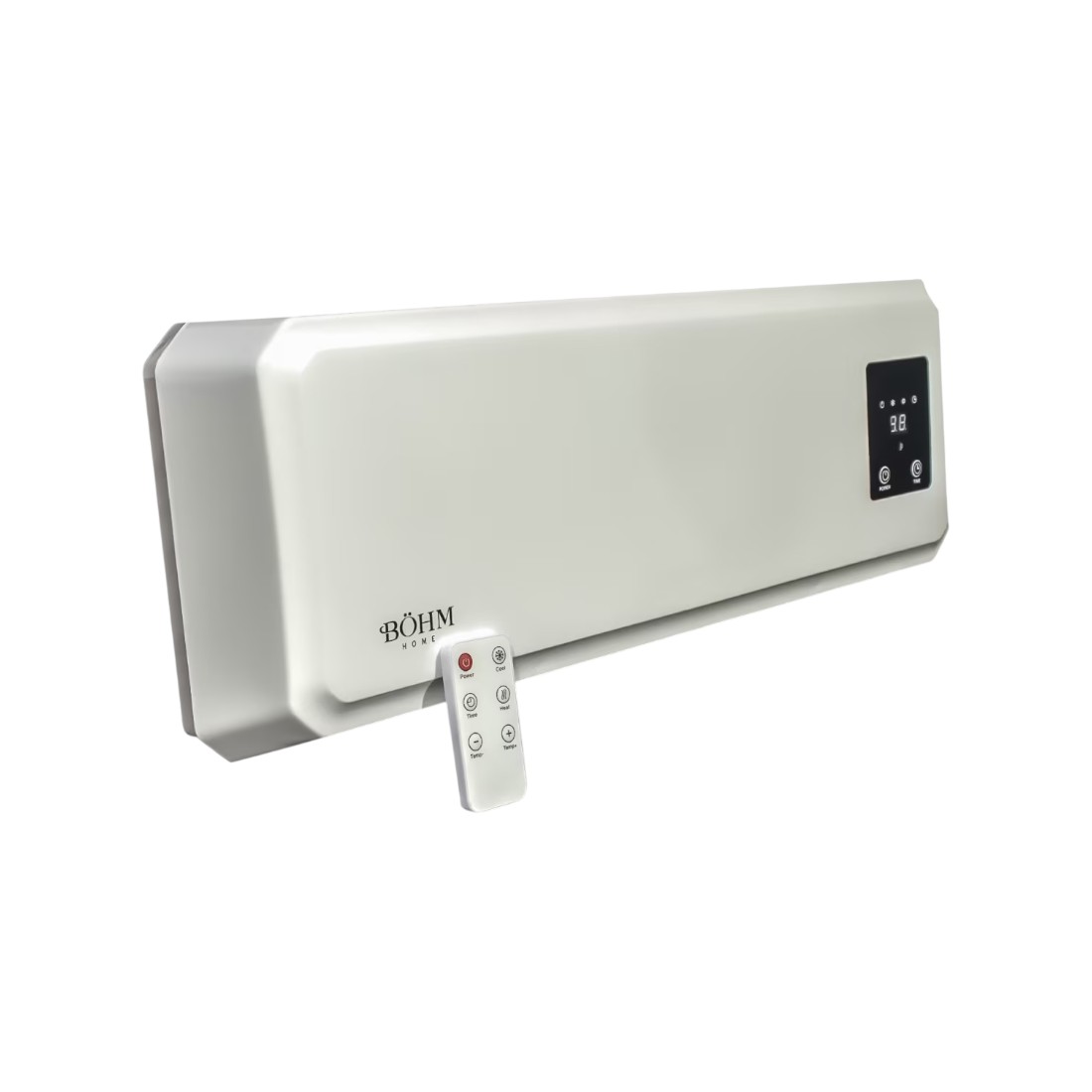Aeroterma de perete BH2000 BOHM, 1000/2000 W, Timer 1-12 h, 20-25 m² - COBI SMART® Aeroterma de perete BH2000 BOHM, 1000/2000 W, Timer 1-12 h, 20-25 m² - COBI SMART® - imagine 2