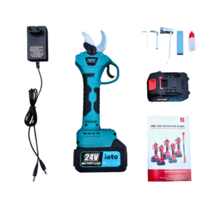 Foarfeca de crengi, 2 acumulatori 24V, taiere rapida, lama otel inoxidabil - COBI SMART®