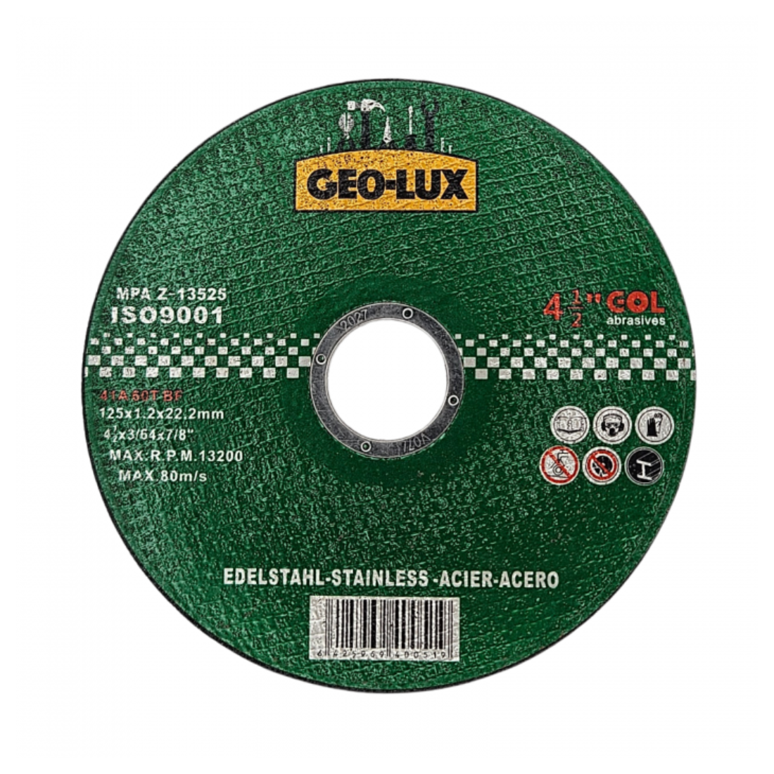Set 25 discuri de taiat metal si otel, 125x1.2x22.2 mm - COBI SMART® Set 25 discuri de taiat metal si otel, 125x1.2x22.2 mm - COBI SMART®