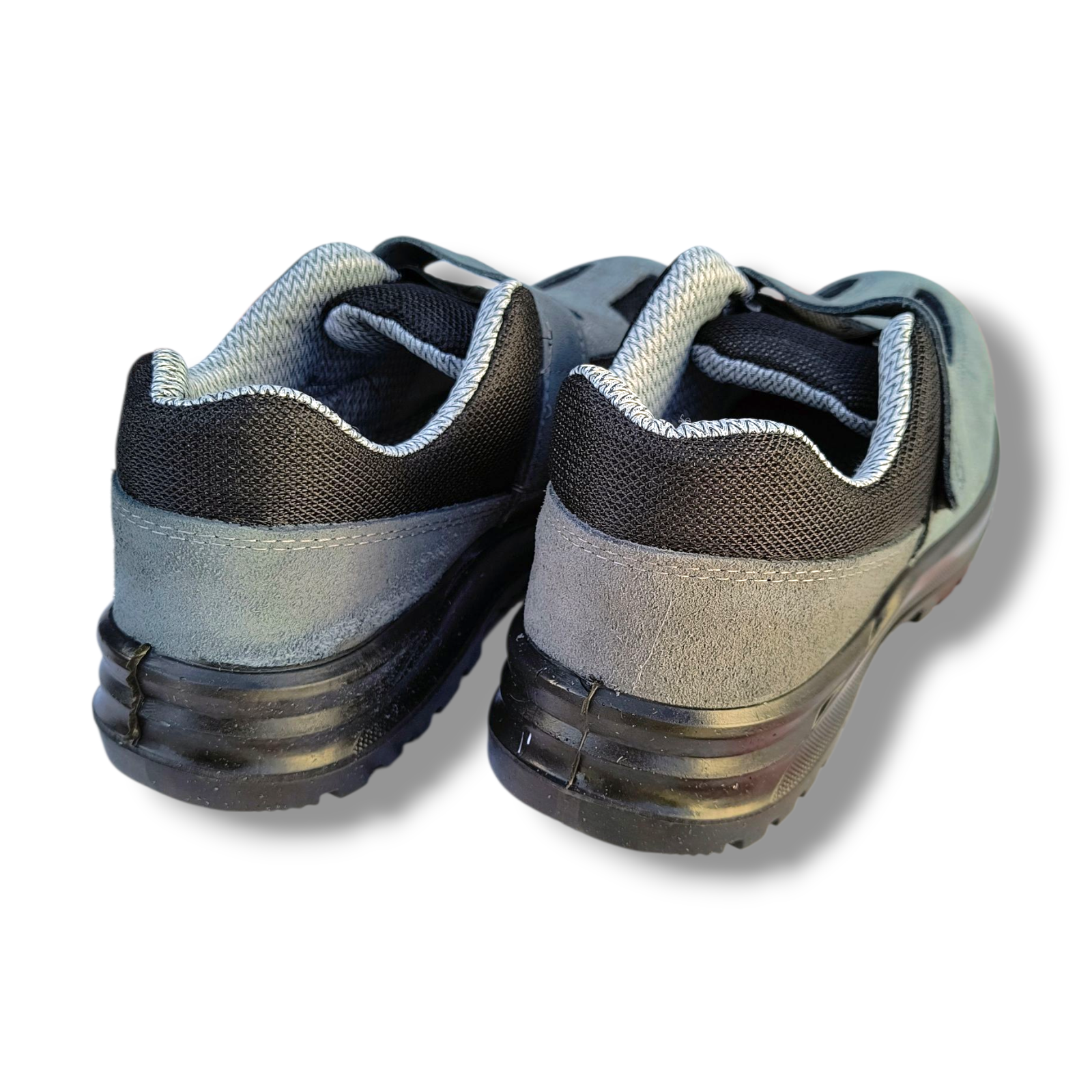 Incaltaminte de lucru nr. 40 Kavi S1 SR, din piele intoarsa, cu bombeu metalic, culoare gri, pentru uz industrial - COBI SMART® Incaltaminte de lucru nr. 40 Kavi S1 SR, din piele intoarsa, cu bombeu metalic, culoare gri, pentru uz industrial - COBI SMART® - imagine 2