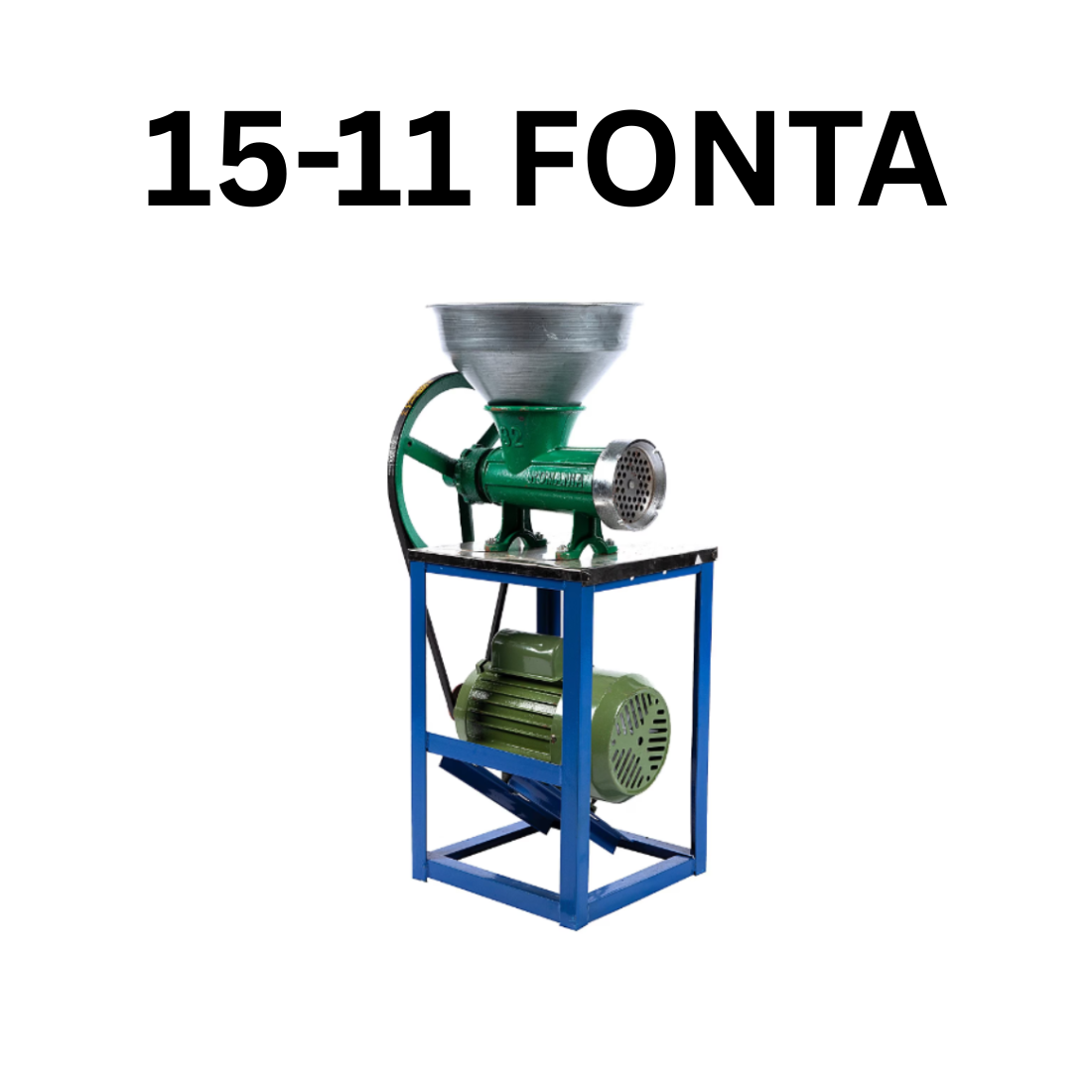Masina de tocat carne din fonta cu palnie mare Nr.32, motor 1500 W, 1400 rpm, 1.4 kg/min, bobinaj 100% cupru, verde - COBI SMART® Masina de tocat carne din fonta cu palnie mare Nr.32, motor 1500 W, 1400 rpm, 1.4 kg/min, bobinaj 100% cupru, verde - COBI SMART®