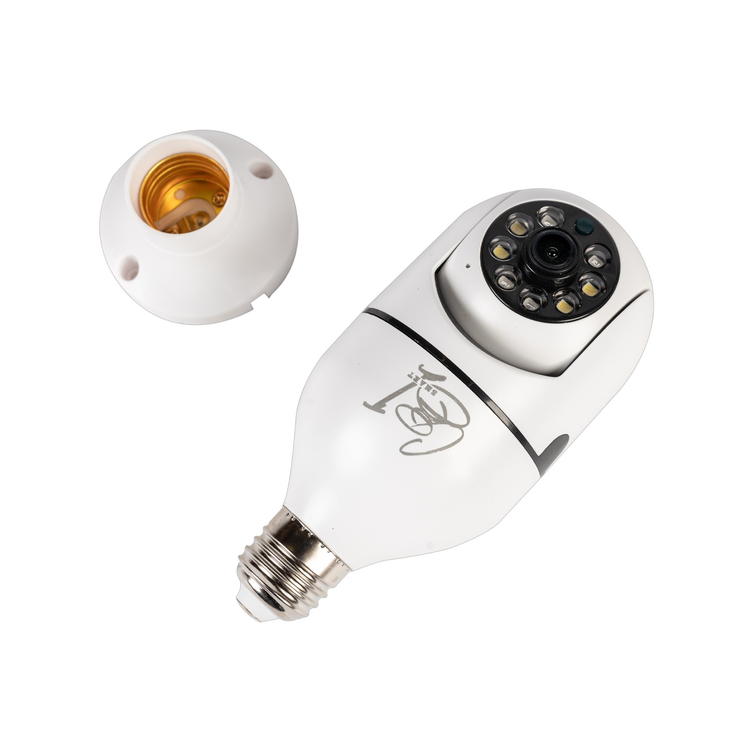 Camera de supraveghere IP Jortan, Wi-Fi HD, Smart-Bulb tip bec, Senzor de Miscare, include card de memorie 32GB - COBI SMART® Camera de supraveghere IP Jortan, Wi-Fi HD, Smart-Bulb tip bec, Senzor de Miscare, include card de memorie 32GB - COBI SMART® - imagine 6
