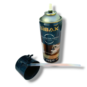 Spuma poliuretanica universala SIBAX NS13, 300 ml, aerosol, etansare si umplere rosturi - COBI SMART®