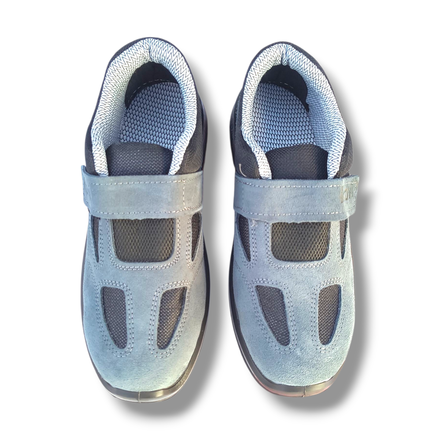 Incaltaminte de lucru nr. 44 Kavi S1 SR, din piele intoarsa, cu bombeu metalic, culoare gri, pentru uz industrial - COBI SMART® Incaltaminte de lucru nr. 44 Kavi S1 SR, din piele intoarsa, cu bombeu metalic, culoare gri, pentru uz industrial - COBI SMART® - imagine 7