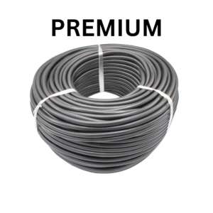 Cablu electric Premium 2x6 mm², 50 m, negru, MYYM / H05VV-F, tensiune 300/500V - COBI SMART®