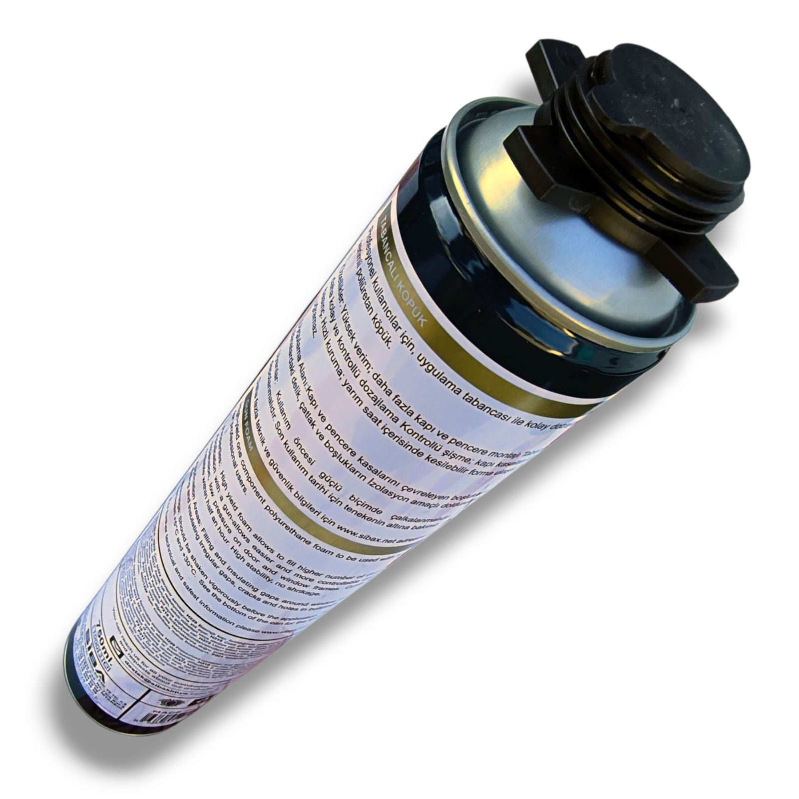 Spuma poliuretanica universala SIBAX NS88, 500 ml, aerosol, etansare si umplere rosturi - COBI SMART® Spuma poliuretanica universala SIBAX NS88, 500 ml, aerosol, etansare si umplere rosturi - COBI SMART® - imagine 4