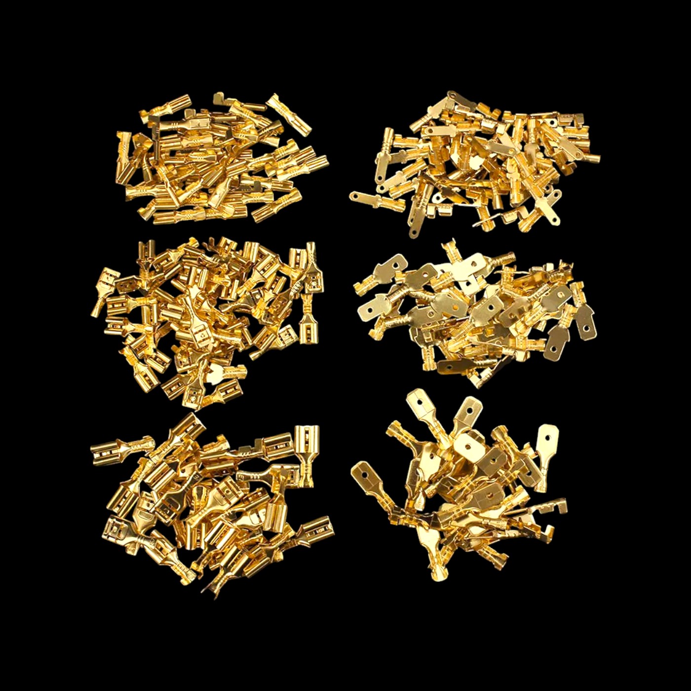 Set 600 terminale electrice izolate, alama, sarma de cupru, asortate - COBI SMART® Set 600 terminale electrice izolate, alama, sarma de cupru, asortate - COBI SMART® - imagine 4