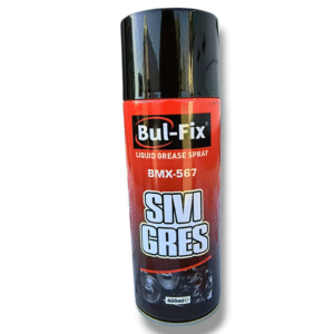 Lubrifiant lichid Bulfix BMX-567, 400 ml, spray tip vaselina, pentru lanturi, balamale si echipamente industriale - COBI SMART®