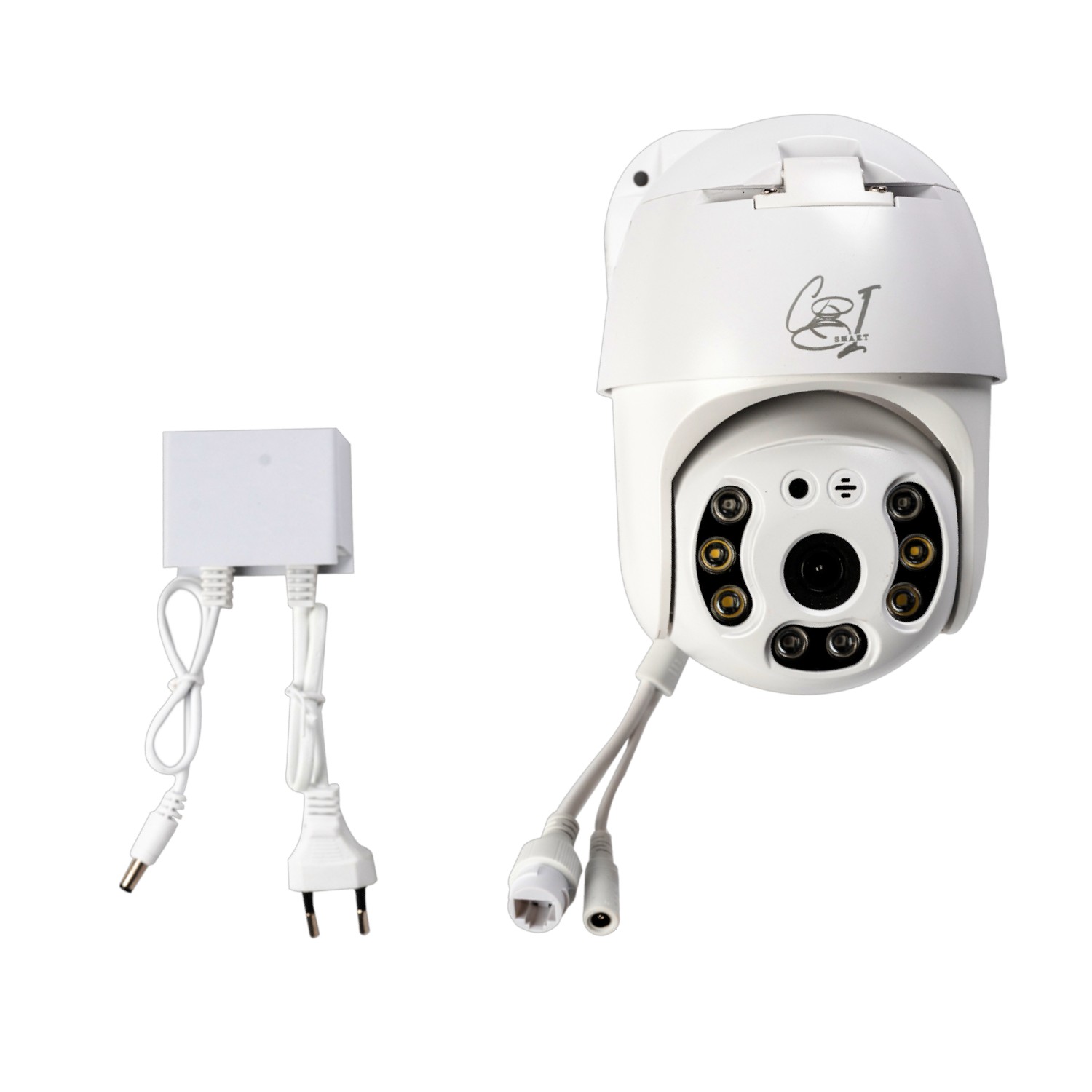 Camera de supraveghere WIFI 2MP, Full HD, PTZ 350°/90°, Zoom digital 4X, Viziune nocturna color, Audio 2 cai, IP66 - COBI SMART® Camera de supraveghere WIFI 2MP, Full HD, PTZ 350°/90°, Zoom digital 4X, Viziune nocturna color, Audio 2 cai, IP66 - COBI SMART® - imagine 2