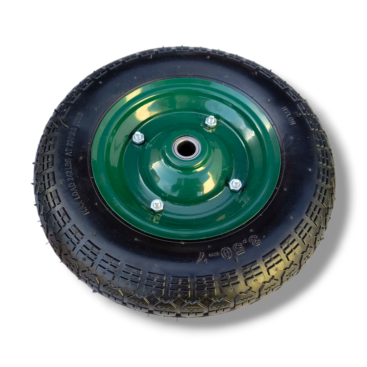 Roata pentru roaba 3.50-7, 4PR, TT, cu rulment mixt, anvelopa rezistenta pentru uz general, gradina si constructii - COBI SMART® Roata pentru roaba 3.50-7, 4PR, TT, cu rulment mixt, anvelopa rezistenta pentru uz general, gradina si constructii - COBI SMART® - imagine 2