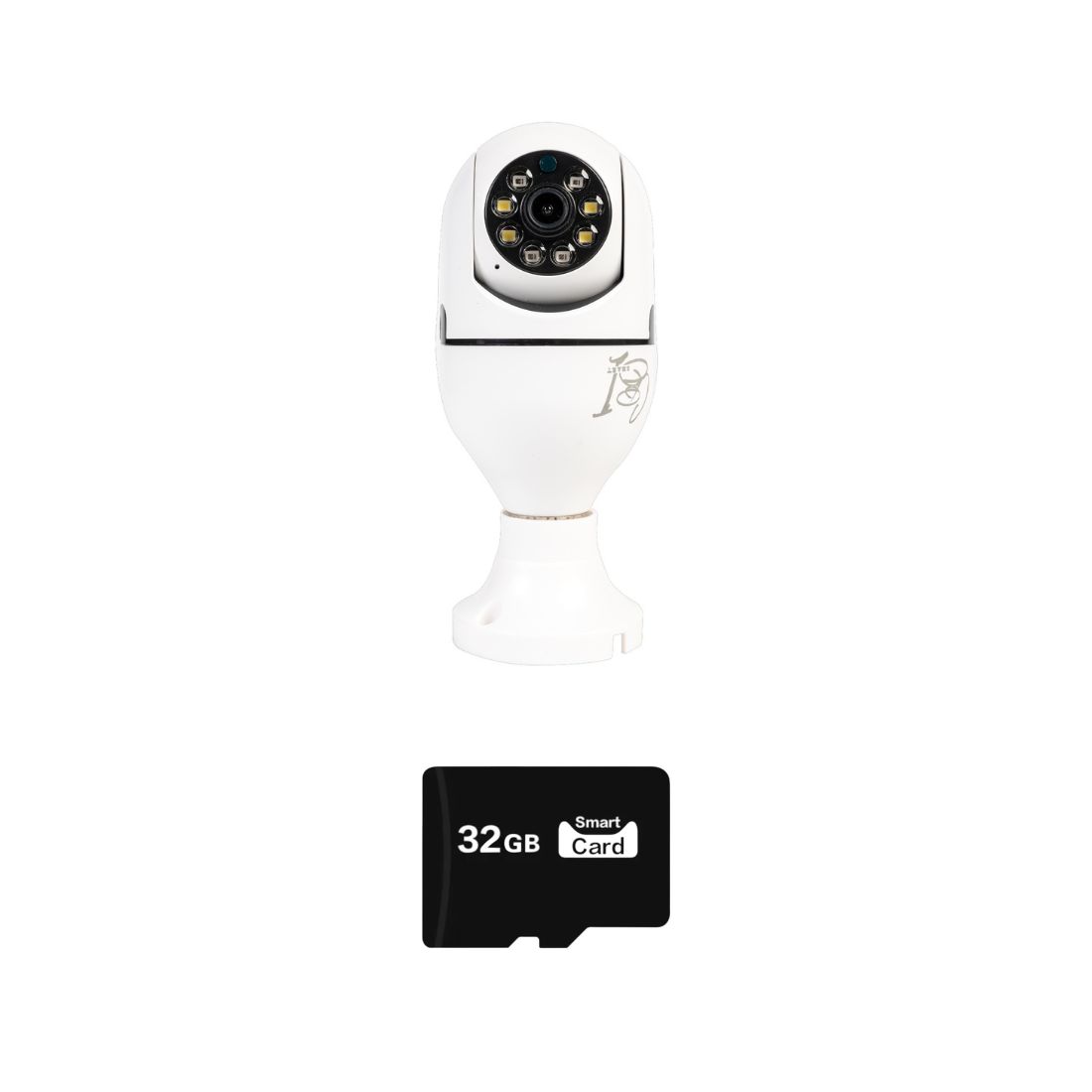 Camera de supraveghere IP Jortan, Wi-Fi HD, Smart-Bulb tip bec, Senzor de Miscare, include card de memorie 32GB - COBI SMART® Camera de supraveghere IP Jortan, Wi-Fi HD, Smart-Bulb tip bec, Senzor de Miscare, include card de memorie 32GB - COBI SMART®