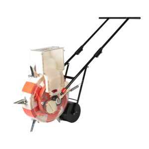 Semanatoare manuala 6 dinti, rezervor transparent, inox cromat, adancime 8 cm - COBI SMART®