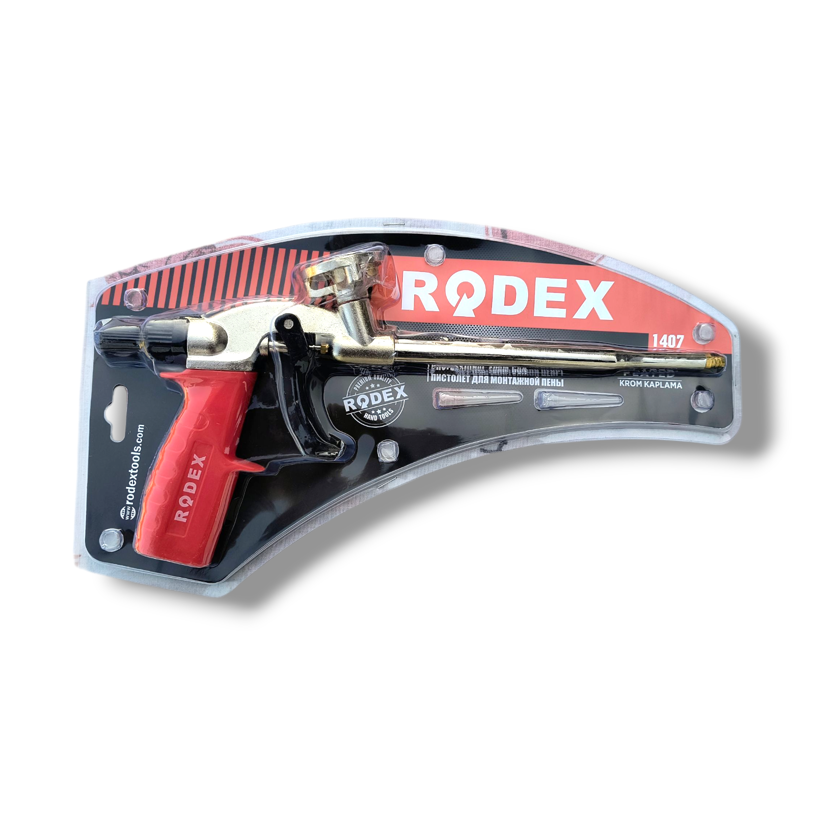 Pistol spuma poliuretanica RODEX profesional, rezistent la presiune, pentru aplicare precisa in conditii dificile - COBI SMART® Pistol spuma poliuretanica RODEX profesional, rezistent la presiune, pentru aplicare precisa in conditii dificile - COBI SMART® - imagine 4