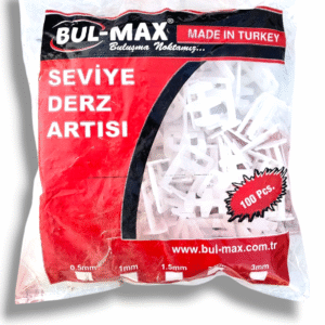 Set 100 bucati distantiere gresie si faianta Bul-Max, 1.5 mm, sistem nivelare profesional, pentru aliniere precisa si montaj rapid - COBI SMART®