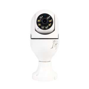 Camera de supraveghere IP Jortan, Wi-Fi, 2 MP, Full HD, Smart-Bulb, tip bec, Senzor de Miscare, Aplicatie Telefon - COBI SMART®