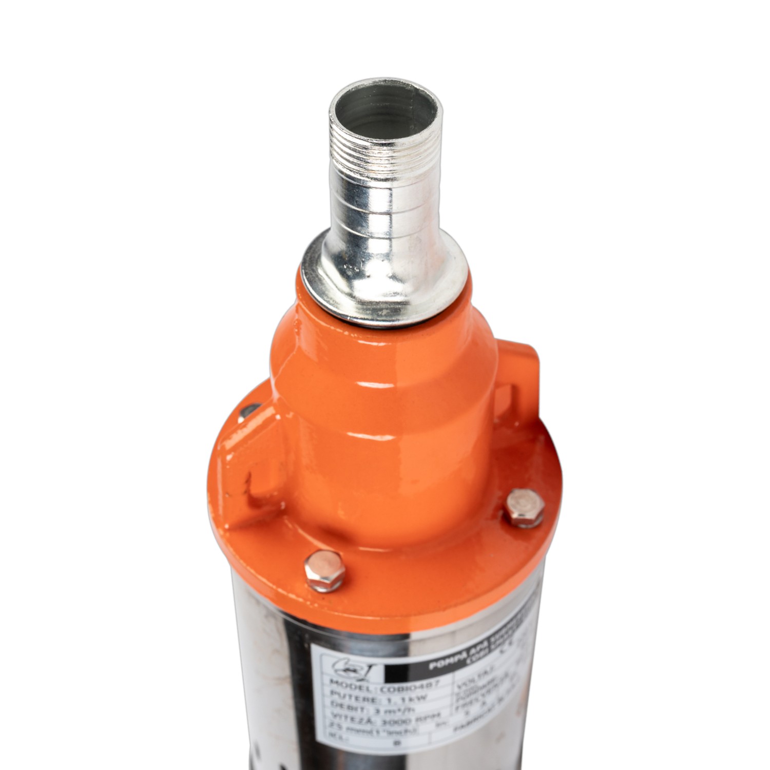 Pompa de apa submersibila 4QGD, 1.1 kw, 3000 l/h, 90 m inaltime refulare, fara plutitor - COBI SMART® Pompa de apa submersibila 4QGD, 1.1 kw, 3000 l/h, 90 m inaltime refulare, fara plutitor - COBI SMART® - imagine 3