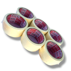 Set 6 x banda de acoperire alba Premium, 18 mm x 25 m - COBI SMART®