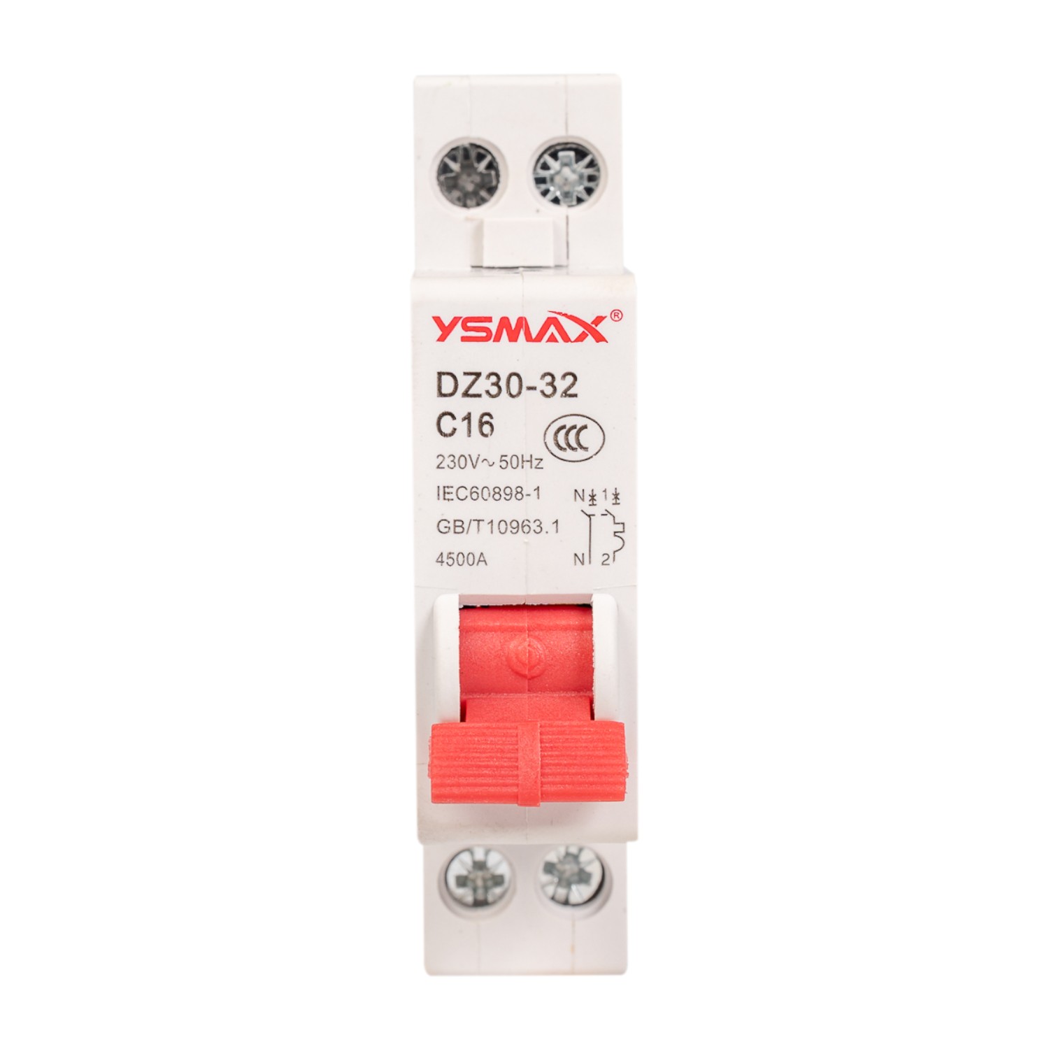 Siguranta miniatural (MCB), tip C, 1P+N, 4.5kA, latime 1 modul, 16A, sarma cupru - COBI SMART® b031104892ed527a4df832d81d2753ea