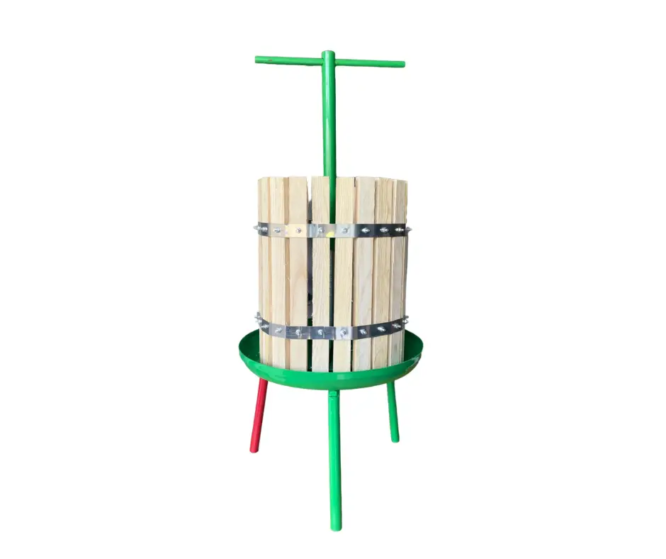 Set zdrobitor struguri manual, 300-350 kg/ora, 25 L, teasc 35 L lemn, verde - COBI SMART® d26baa0af6c8ec012cfa8236c6f3bf0c