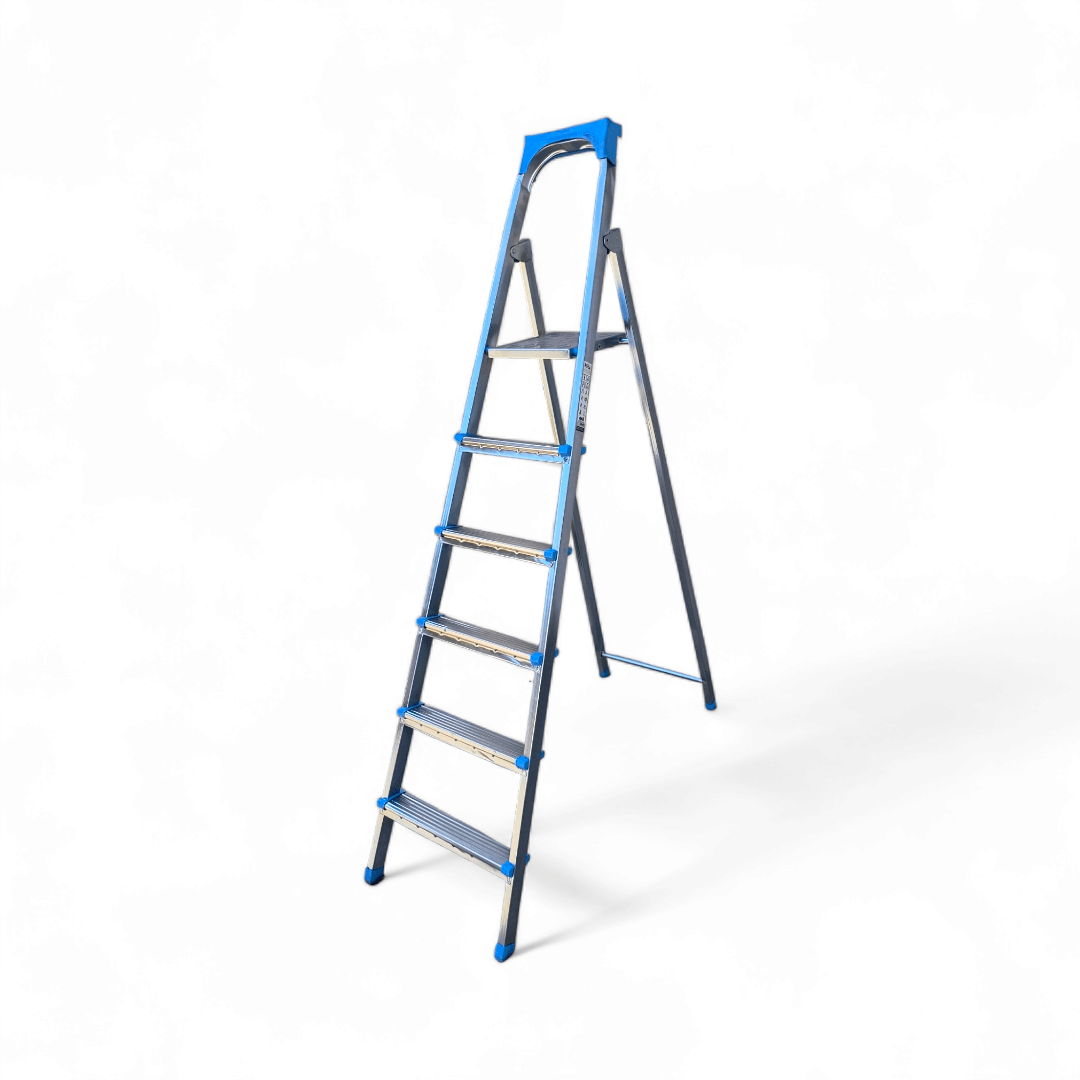 Scara Aluminiu 5 trepte, inaltime 177 cm, antiderapanta, rezistenta 100 kg - COBI SMART® 74e023b35f73c6eb5946eff8655404ee