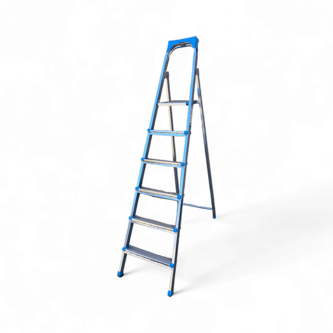 Scara Aluminiu 5 trepte, inaltime 177 cm, antiderapanta, rezistenta 100 kg - COBI SMART® c55c7cdc6c6cc6f86e9f9593cafb0bbe