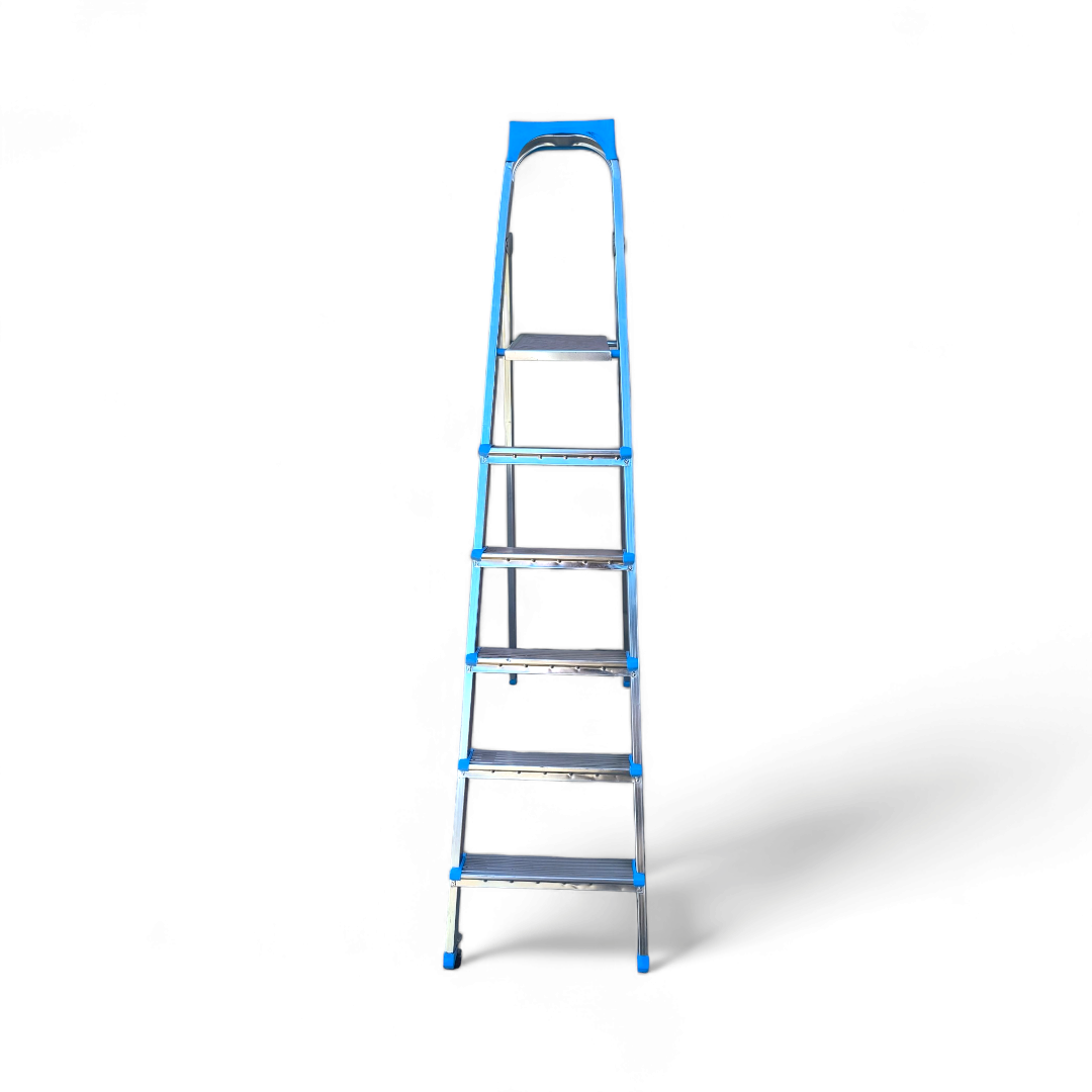Scara Aluminiu 5 trepte, inaltime 177 cm, antiderapanta, rezistenta 100 kg - COBI SMART® 390d105e6f45f3c28b9b6257e264078c