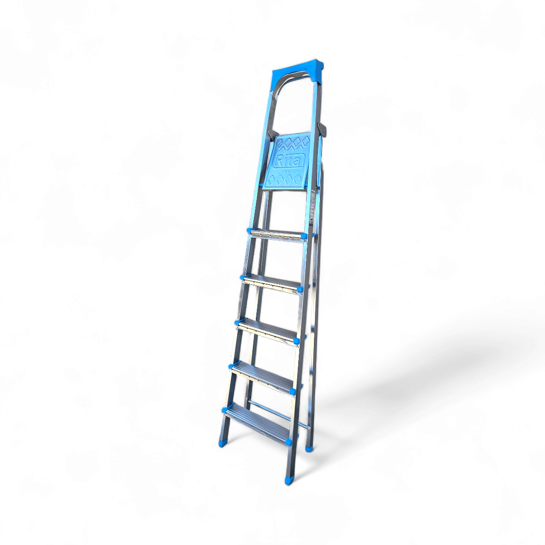 Scara Aluminiu 5 trepte, inaltime 177 cm, antiderapanta, rezistenta 100 kg - COBI SMART® efe4416f98c0fd7dd14c52740c9065cd