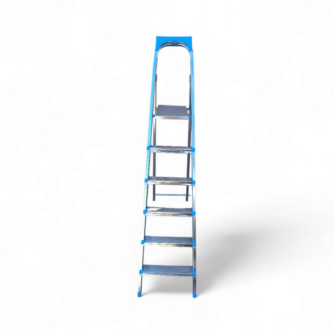 Scara Aluminiu 5 trepte, inaltime 177 cm, antiderapanta, rezistenta 100 kg - COBI SMART® e5f58cef32c3562894fd61ef9a0f3c12