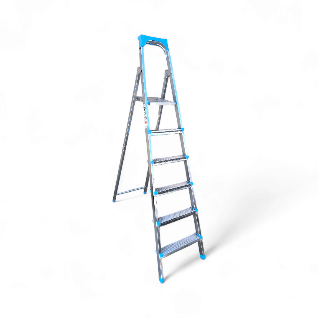 Scara Aluminiu 5 trepte, inaltime 177 cm, antiderapanta, rezistenta 100 kg - COBI SMART® 7805181e8444facf95f1e6e55d972cb5