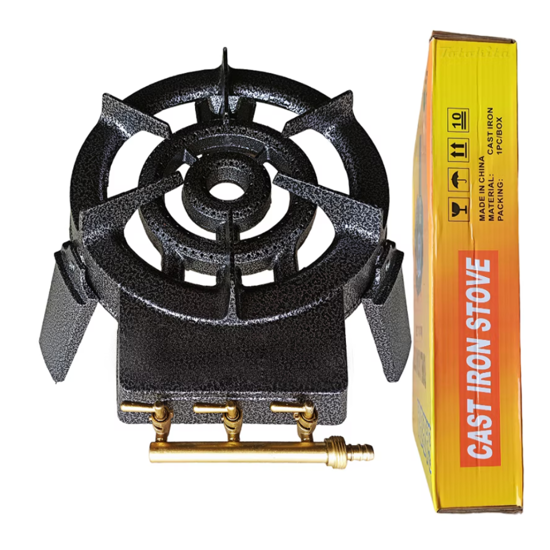 Pirostrie arzator fonta, 2 focuri, 3 robineti, GPL, camping - COBI SMART® 8ba9fcab998c7056ad441fb9e99eb02f