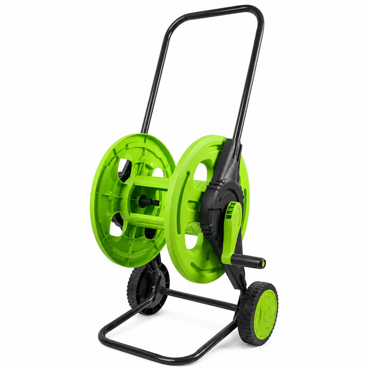 Rola pentru furtun cu roti, 60 m, structura otel, manivela ergonomica - COBI SMART® 466caf268ddb29d63c7b7c31999533e9
