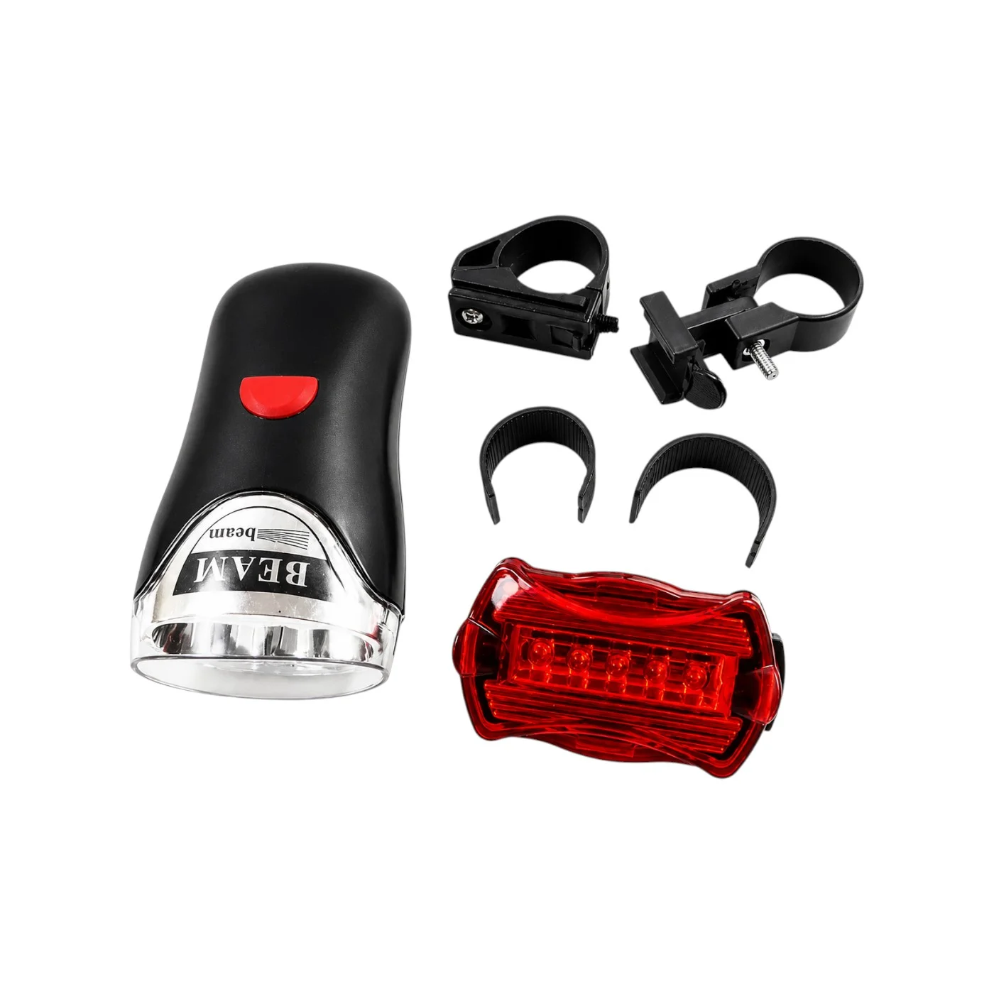 Set far/stop bicicleta, iluminare LED fata si spate, montaj rapid - COBI SMART® 6e2c6ef10d641c6655742206e5edc94c