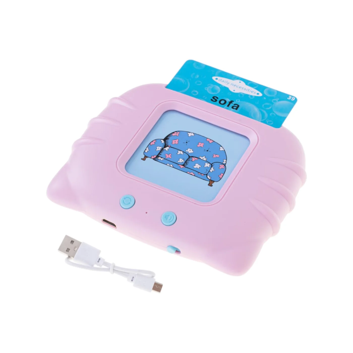 Joc educativ invatare engleza, cititor audio roz, 112 carduri, Plastic/Hartie, multicolor - COBI SMART® bba2a970f9fa380a7f4a0b0e77e9f39c