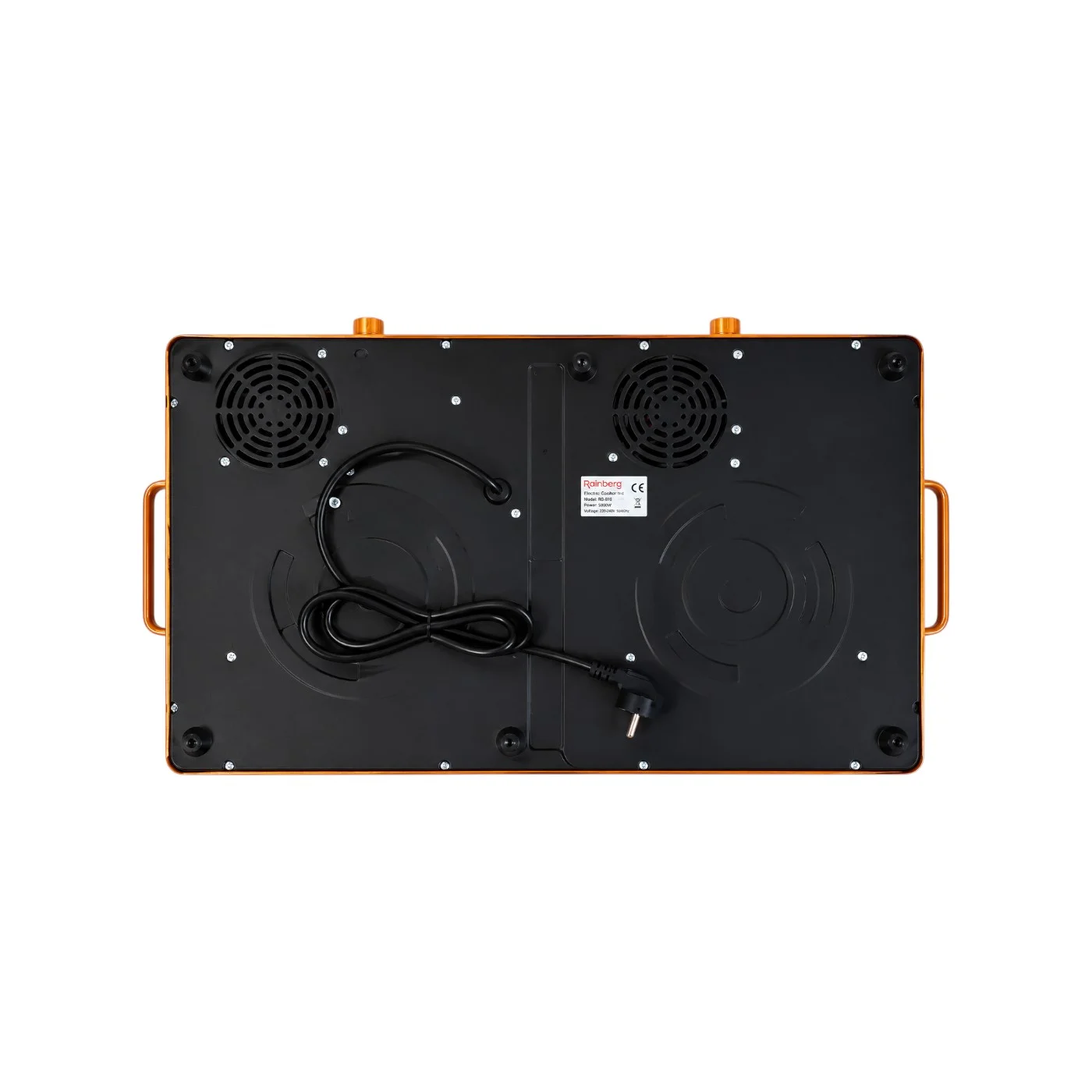 Plita electrica cu infrarosu, 5000W, 2 arzatoare, suprafata vitroceramica, afisaj LED, control tactil - COBI SMART® 074bb519b9df4faf5f143f474a767bae