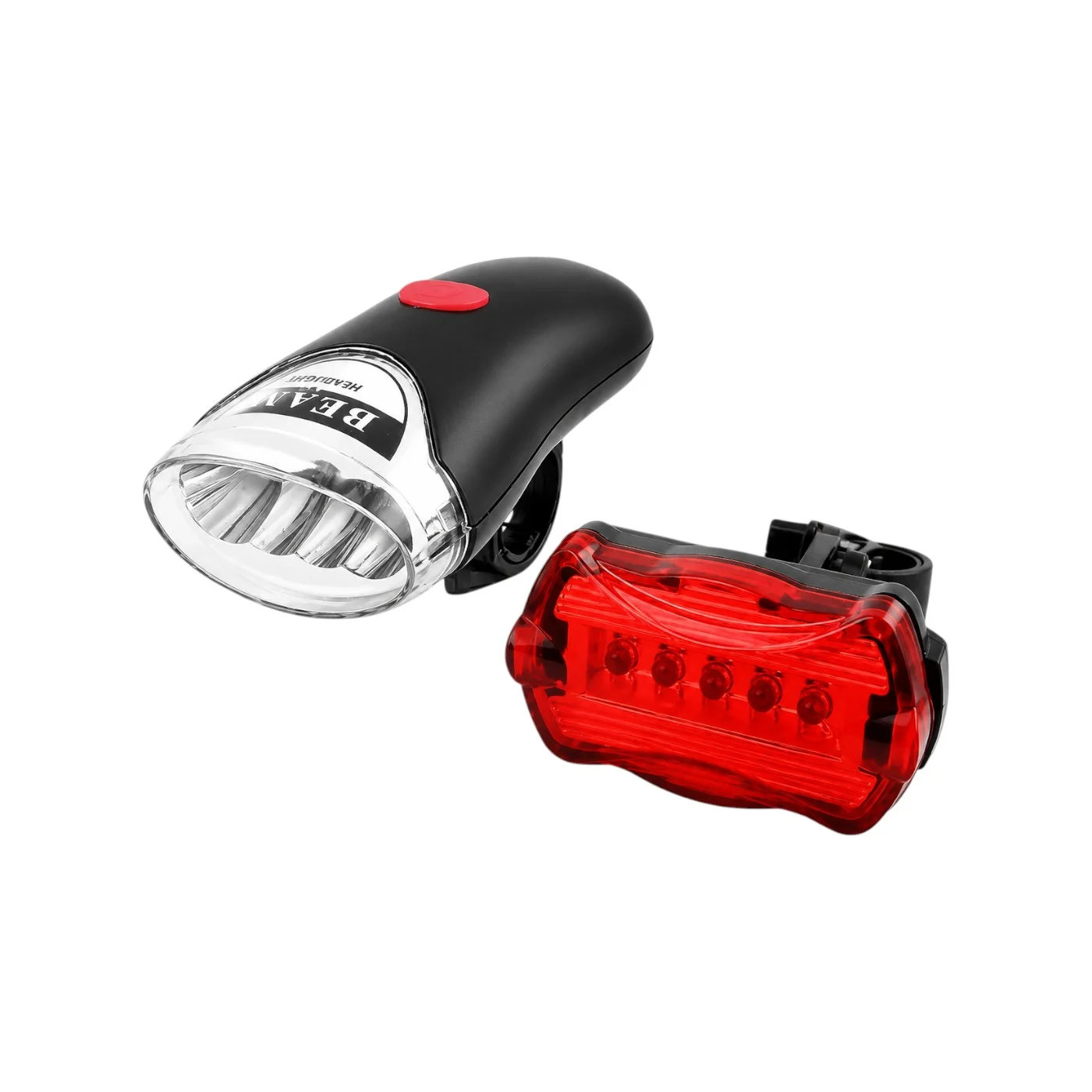 Set far/stop bicicleta, iluminare LED fata si spate, montaj rapid - COBI SMART® 82f3b2b49b25f2b94f1bf6632ffb5d75