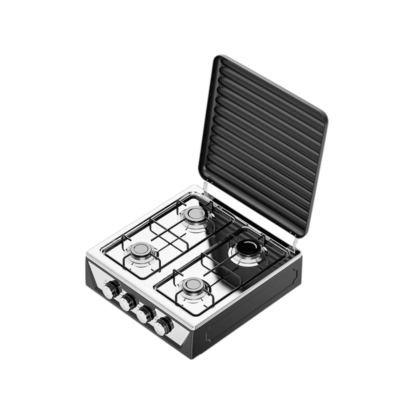Aragaz 4 ochiuri, 4x2.2 kW, alimentare butelie, negru - COBI SMART® f566c7b9b5a7e20189c38f1f3078c5b5