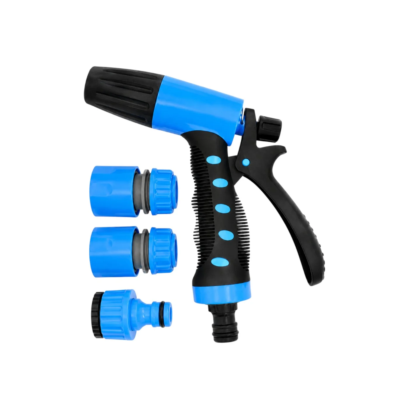 Set furtun gradina 15 m, pistol reglabil 2 functii, fitinguri din alama, adaptor robinet - COBI SMART® 25aa49b58bc09876bd3f47f2b0ca1eaa