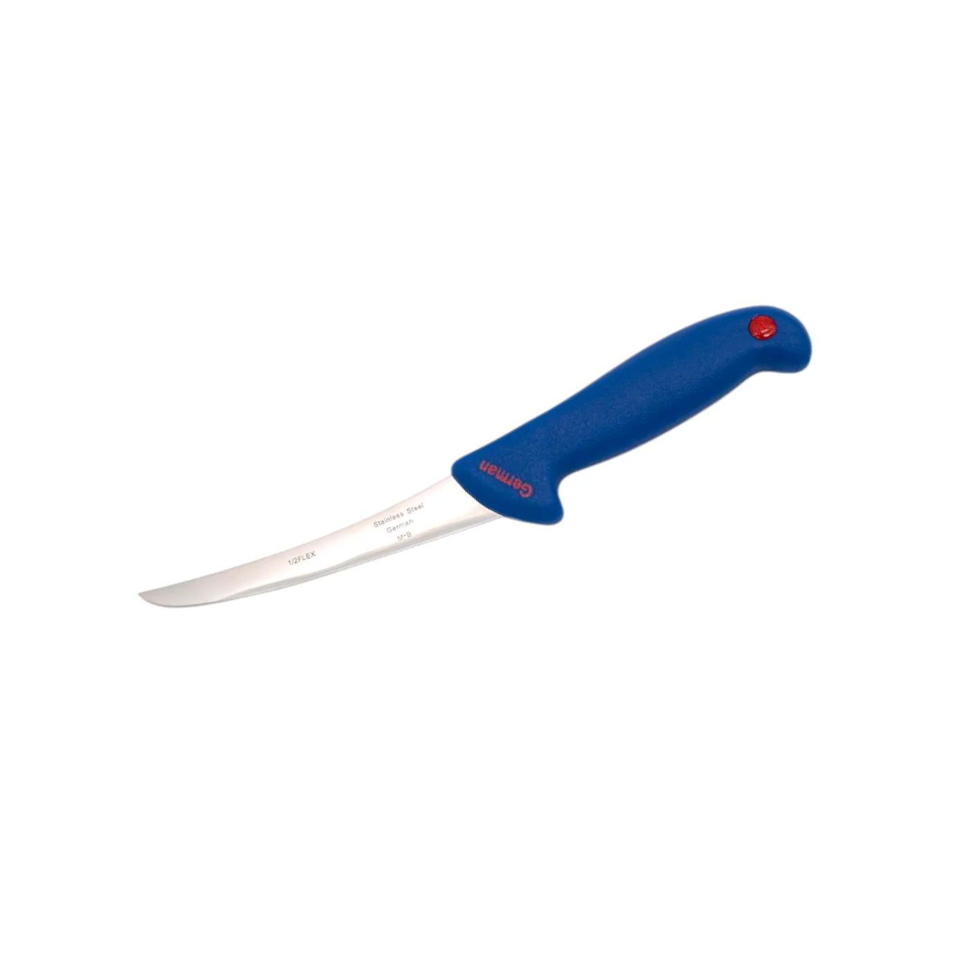Cutit profesional macelarie, 9 inch / 23 cm, lama filetata dezosat, otel inoxidabil, albastru - COBI SMART® 64de88e2409400ef75e6a31b07d9b7b4