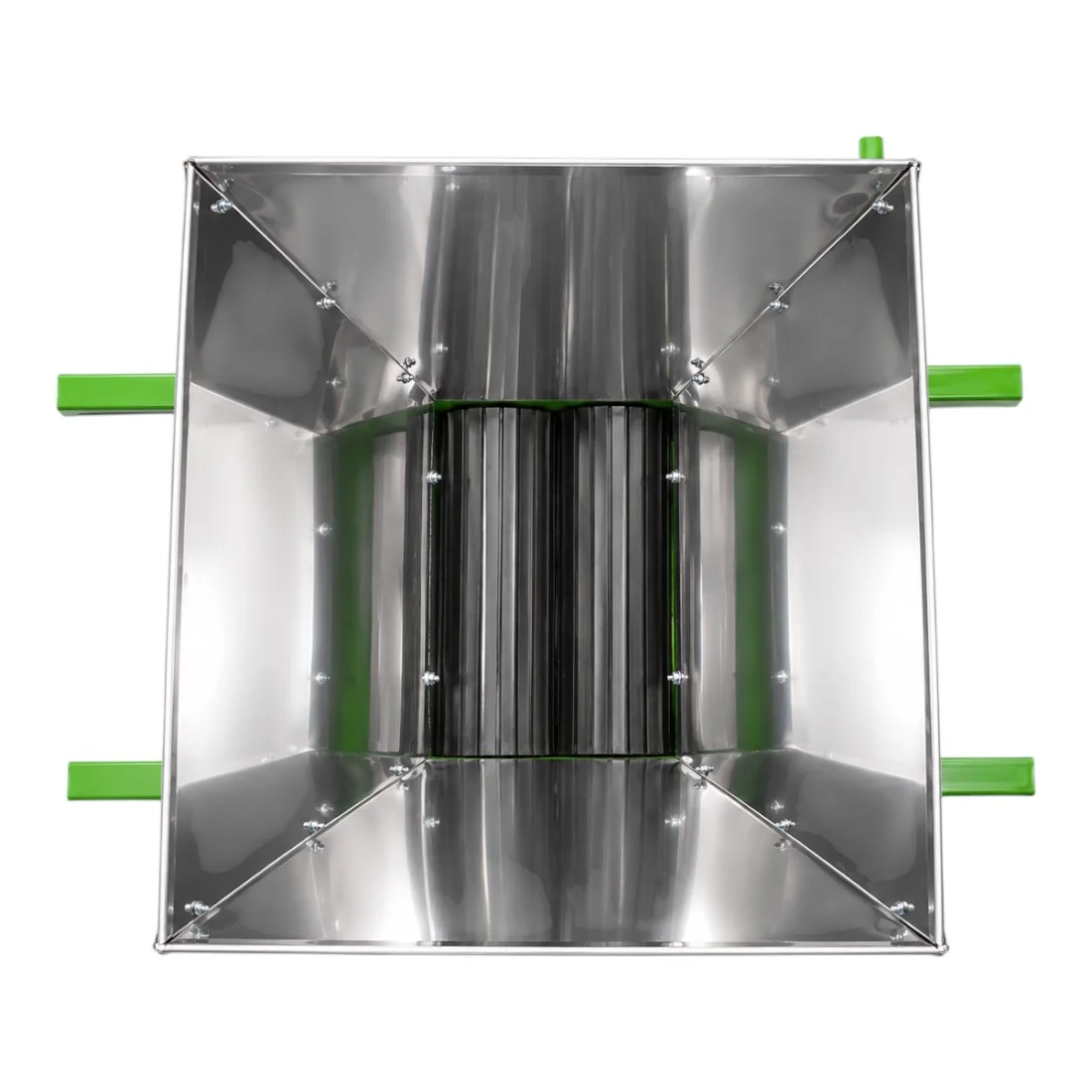 Zdrobitor de struguri manual inox, 300-500 Kg/h, cuva 35 L, verde - COBI SMART® 1c5359ffde0732bd514590a03fa39abd