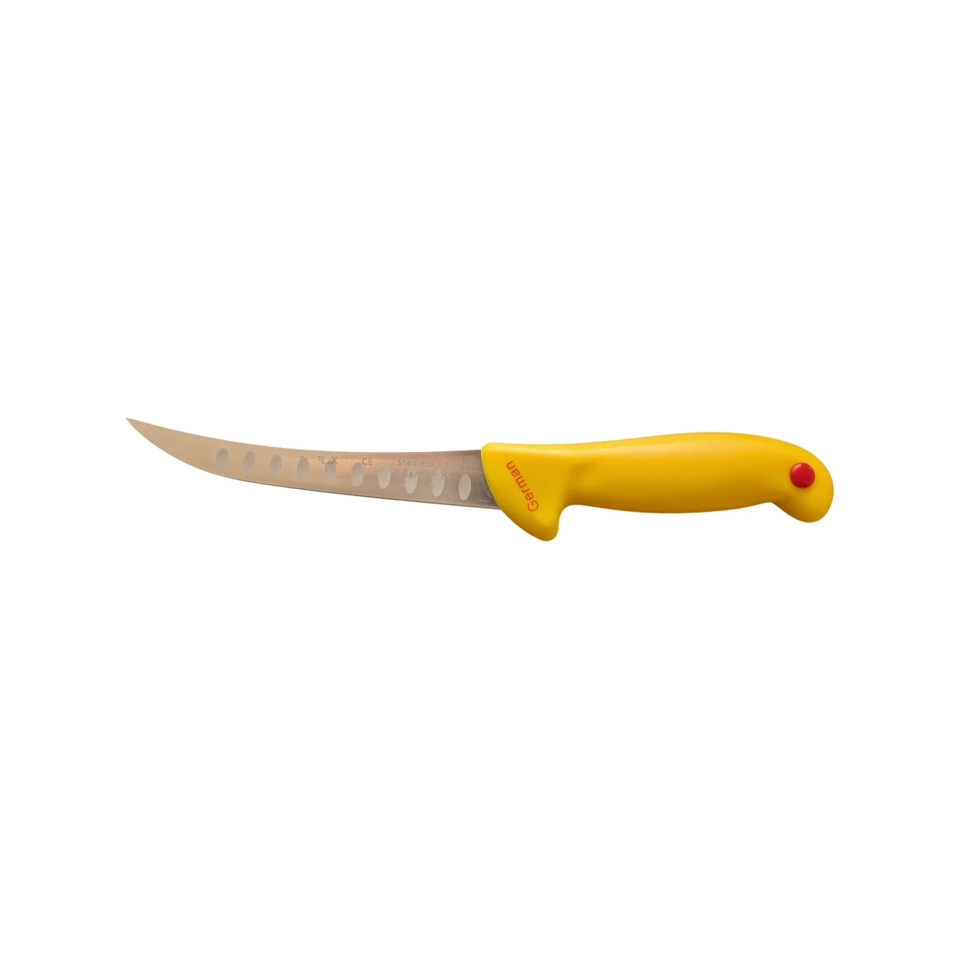 Cutit profesional macelarie, NR.15, 6 inch / 16 cm, alveole anti-lipire, lama filetata dezosat, otel inoxidabil - COBI SMART® 57feaa2368f182400ad744dd77cae302