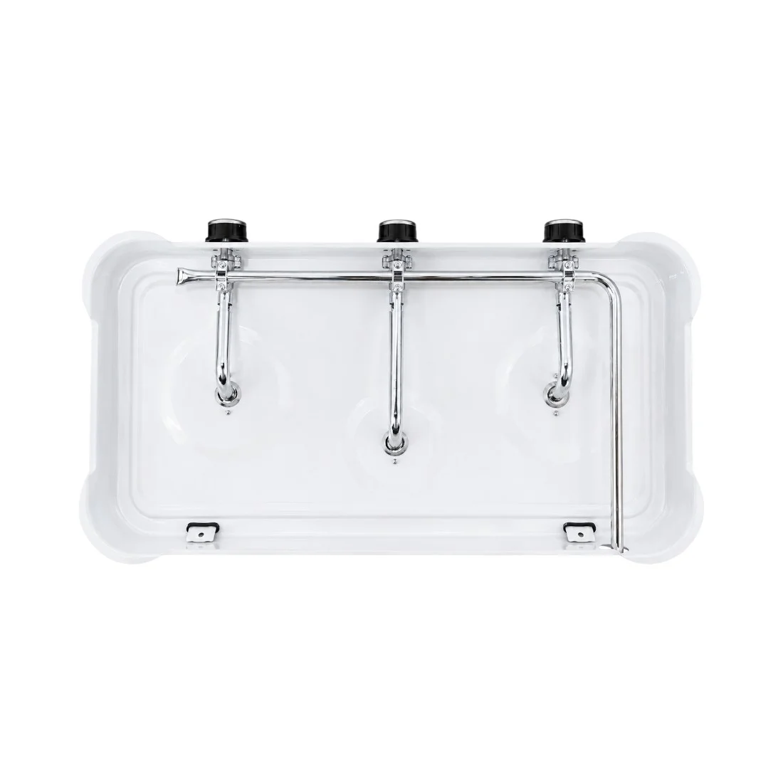 Aragaz plita cu 3 ochiuri Starlux, 34x60 cm, alimentare la butelie, alb - COBI SMART® 10f4cf602bfec9a75f7c099e0699b2a0