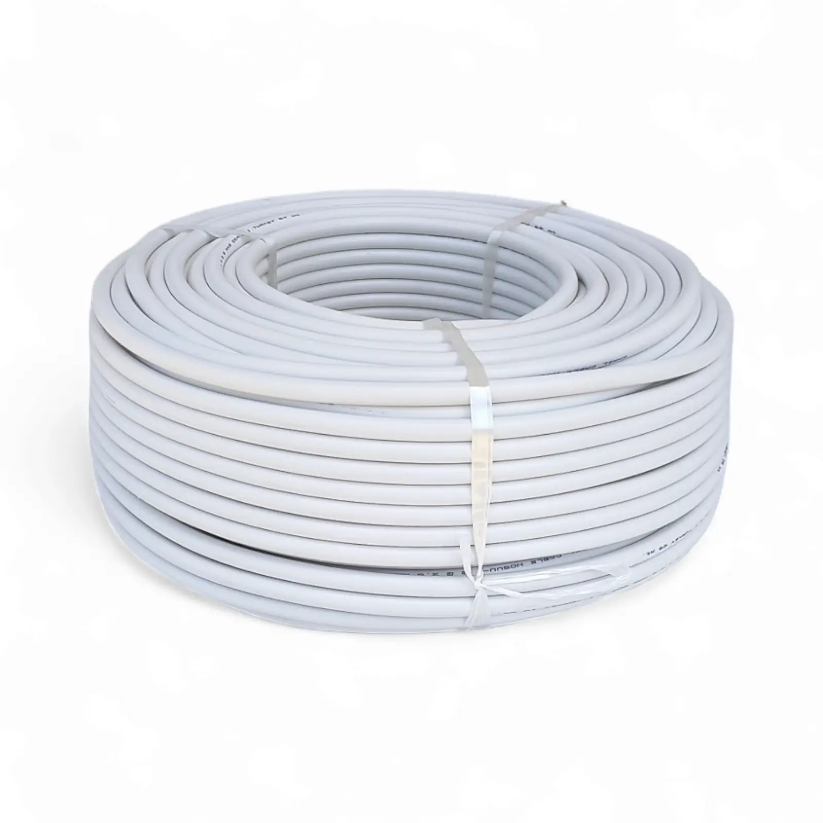 Cablu electric Premium 2x2.5 mm², 99 m, alb, MYYM / H05VV-F - COBI SMART® - Stoc limitat Cablu electric Premium 2x2.5 mm², 99 m, alb, MYYM / H05VV-F - COBI SMART® - Stoc limitat