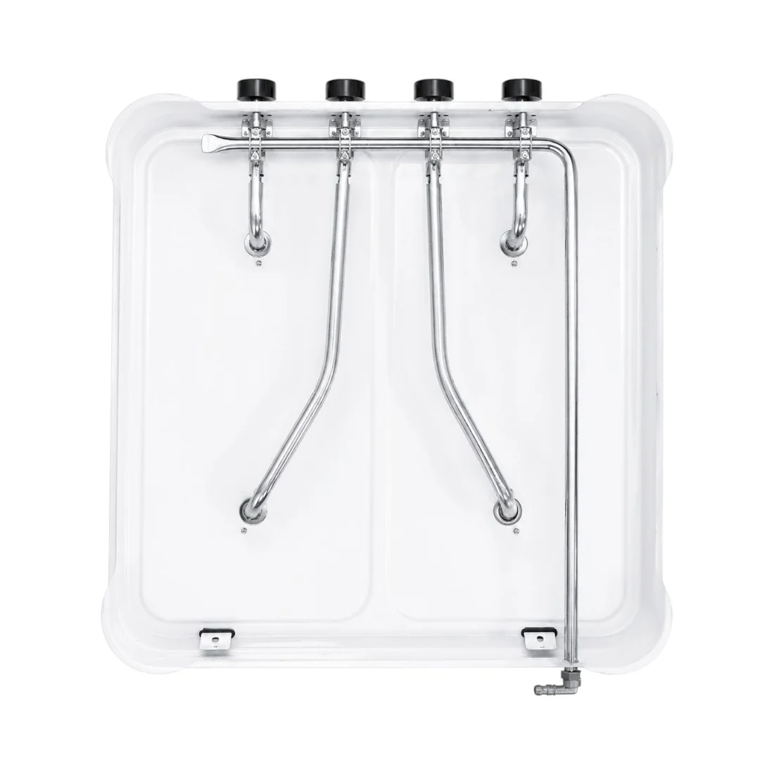 Aragaz plita cu 4 ochiuri Starlux, 54x50 cm, alimentare la butelie, alb - COBI SMART® 12815b0635c60c5dc6fe4db9505fd846
