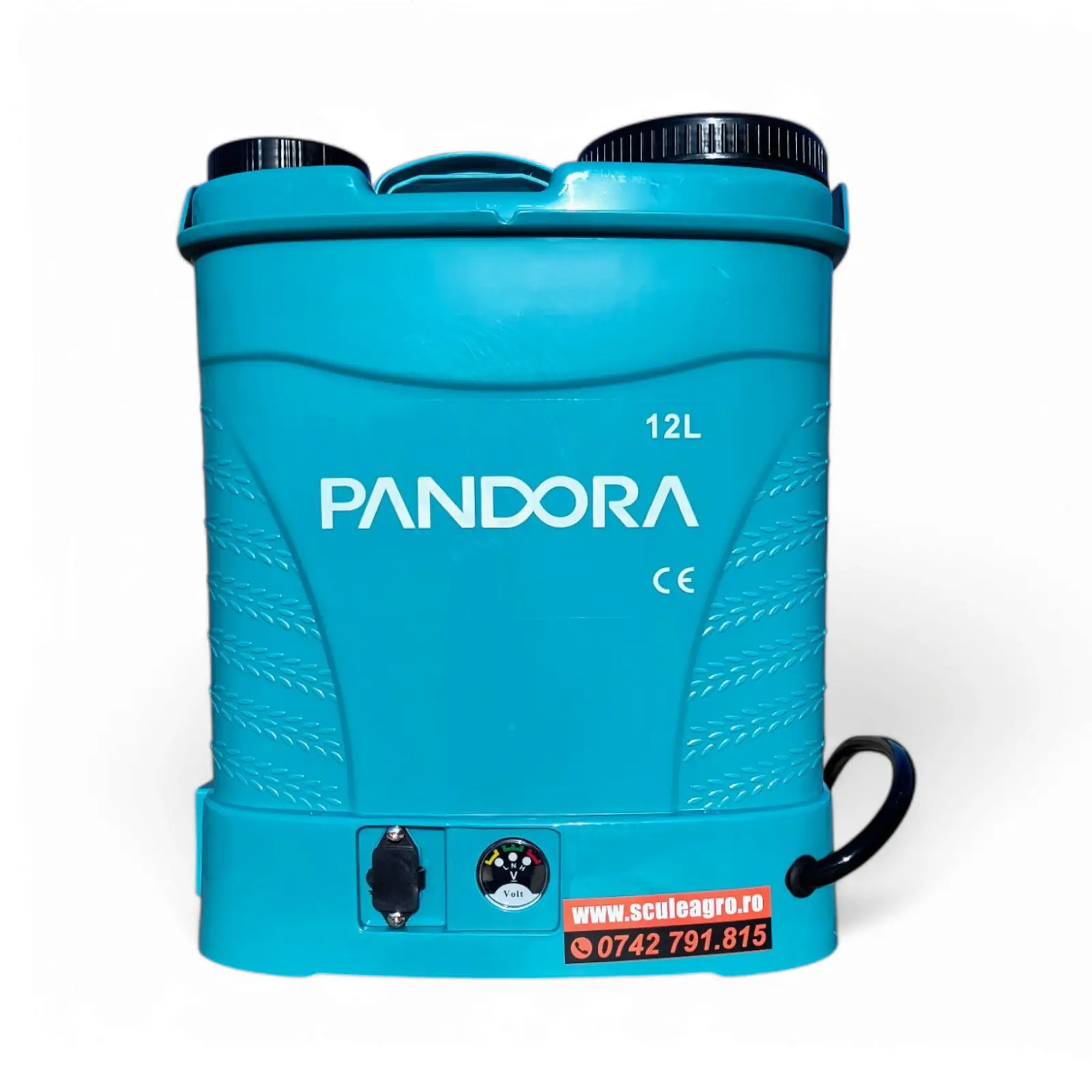 Lichidare de stoc - Pachet pompa de stropit electrica Pandora, 12 L, acumulator, regulator presiune, include atomizor electric 90 W - COBI SMART® eb4a1420a0c7f55fe74aa652a0dfe9d1