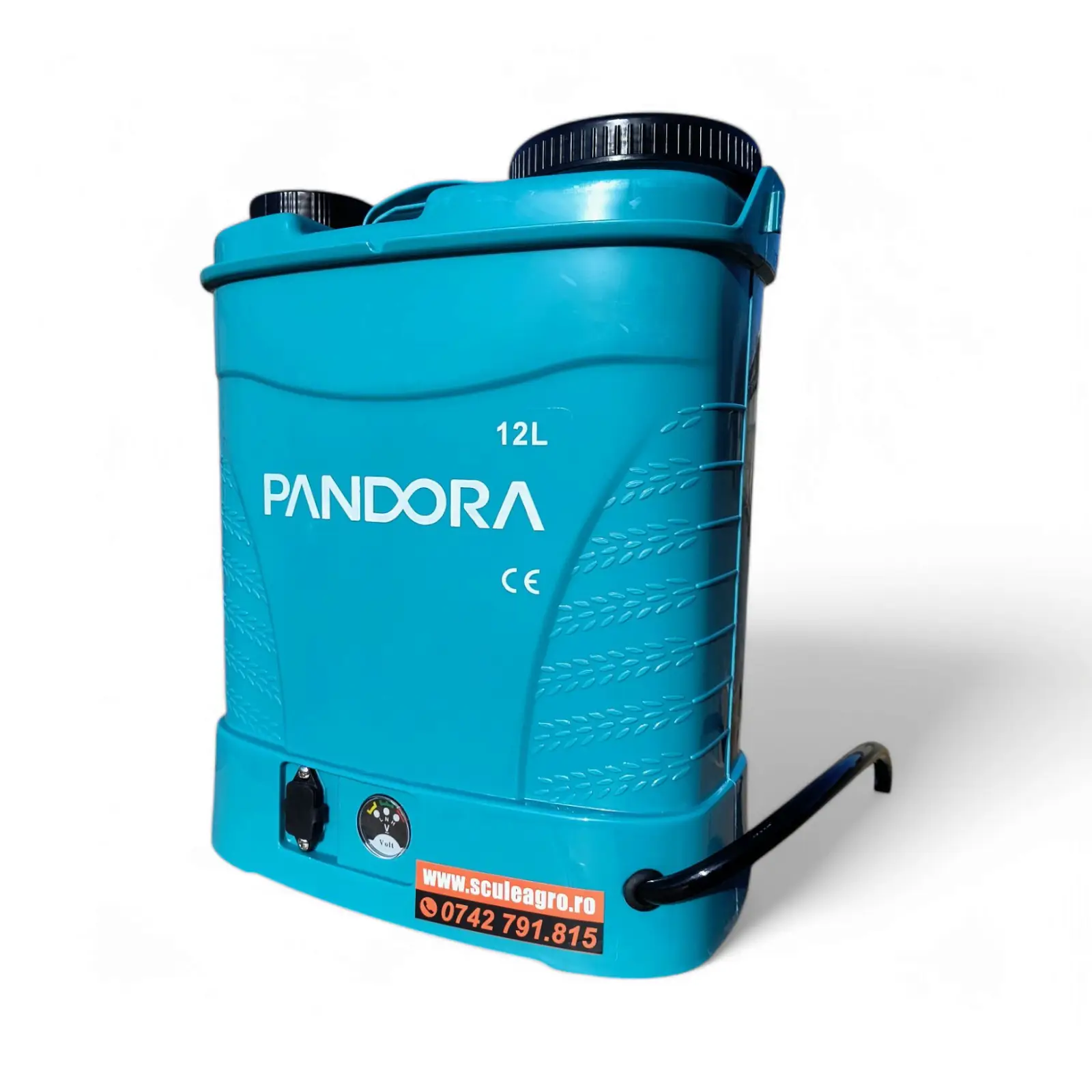 Lichidare de stoc - Pachet pompa de stropit electrica Pandora, 12 L, acumulator, regulator presiune, include atomizor electric 90 W - COBI SMART® 61f941be6be764e24cb0088d6627bd47