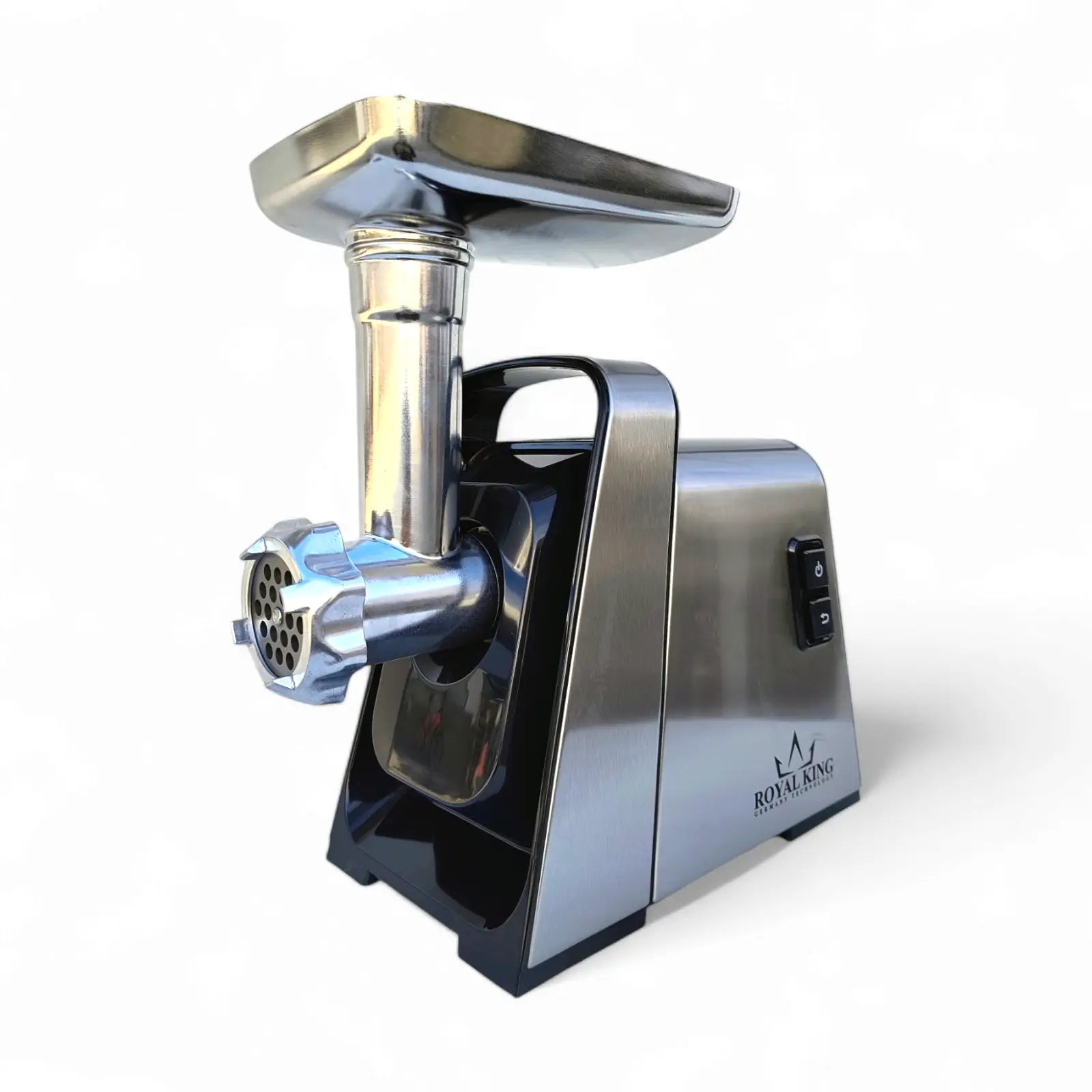 Masina de tocat carne MGG-081, 1600 W, 3 site, carnati, chiftele, functia revers, motor cupru - RESIGILAT e37d13b89ae6d6b45cc7f3bf32f683a7